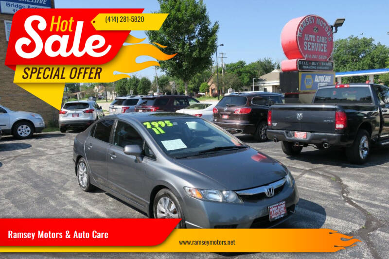 2011 Honda Civic for sale at Ramsey Motors & Auto Care in Milwaukee WI