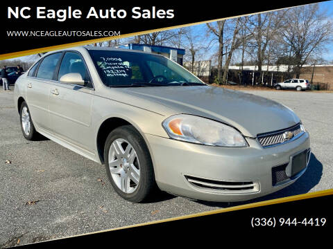 2012 Chevrolet Impala for sale at NC Eagle Auto Sales in Winston Salem NC