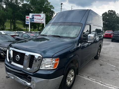 2014 Nissan NV for sale at Honor Auto Sales in Madison TN