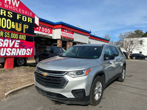 2018 Chevrolet Traverse for sale at HW Auto Wholesale in Norfolk VA