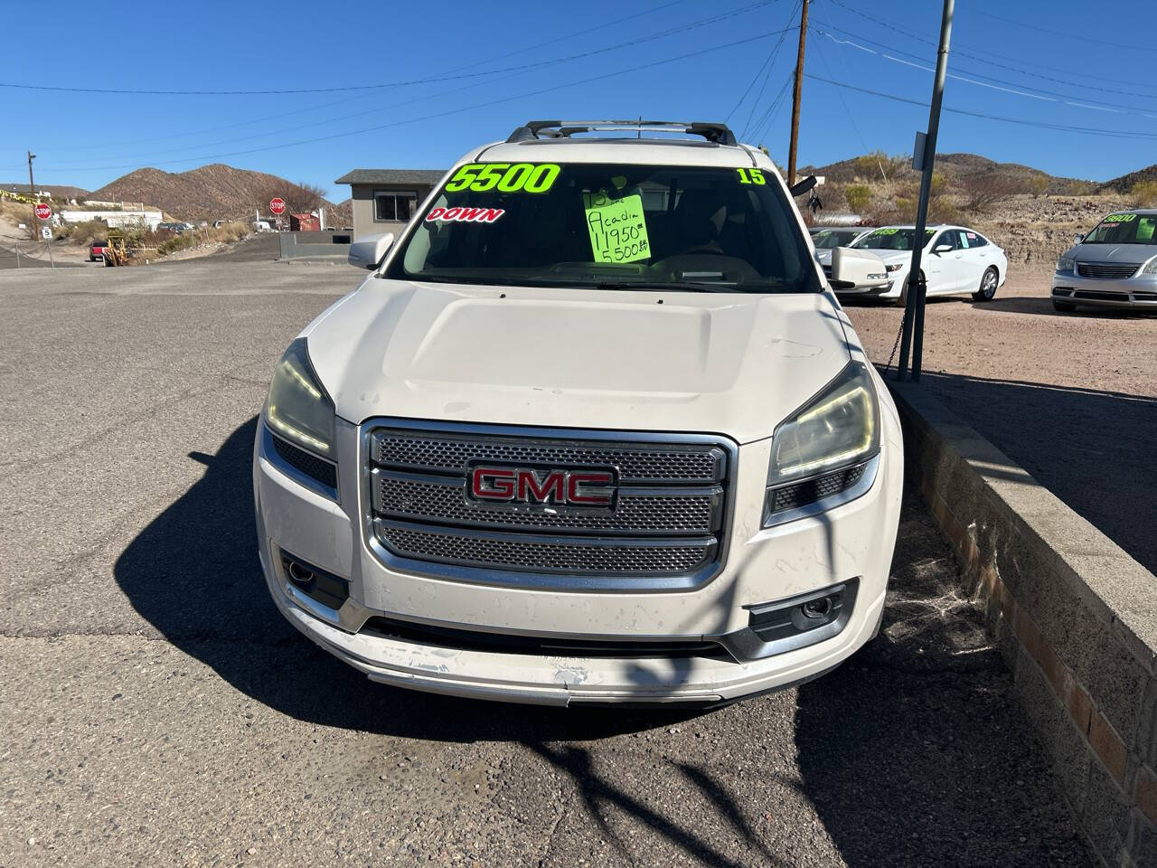 White 2015 GMC Acadia Denali Denali 4dr SUV 1