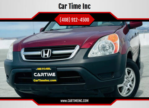 2003 Honda CR-V for sale at Car Time Inc in San Jose CA