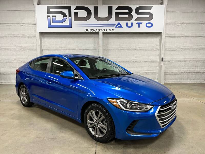 2017 Hyundai Elantra for sale at DUBS AUTO LLC in Clearfield UT