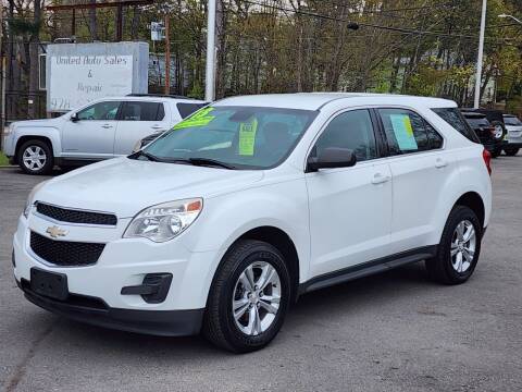 2013 Chevrolet Equinox for sale at United Auto Sales & Service Inc in Leominster MA