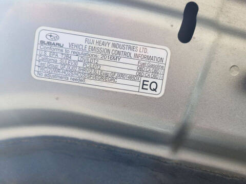 2016 Subaru Outback 2.5i Premium