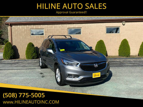 2018 Buick Enclave for sale at HILINE AUTO SALES in Hyannis MA