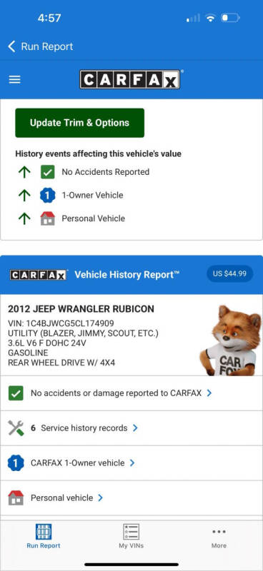 2012 Jeep Wrangler Rubicon