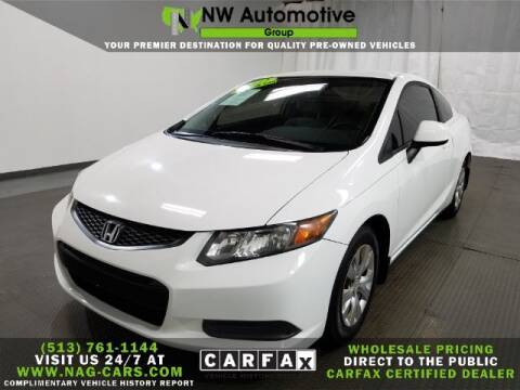 2012 Honda Civic for sale at NW Automotive Group in Cincinnati OH