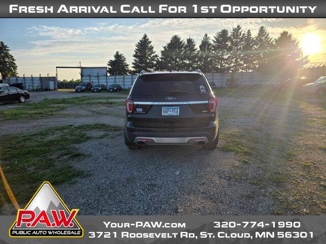 2016 Ford Explorer Platinum