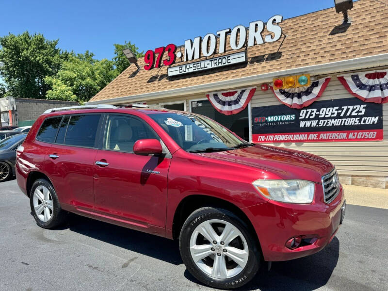2008 Toyota Highlander for sale at 973 MOTORS in Paterson NJ