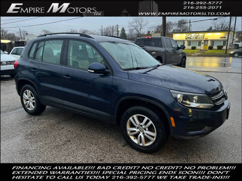 2016 Volkswagen Tiguan for sale at Empire Motors LTD in Cleveland OH