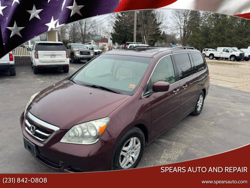 2007 Honda Odyssey for sale at Spears Auto and Repair in Cadillac MI