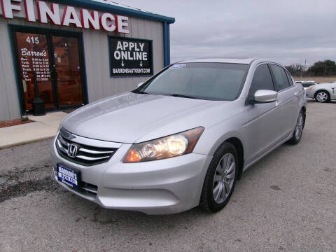 2012 Honda Accord for sale at Barron's Auto Brownwood in Brownwood TX