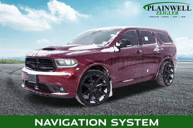 2018 Dodge Durango for sale at Zeigler Ford of Plainwell in Plainwell MI