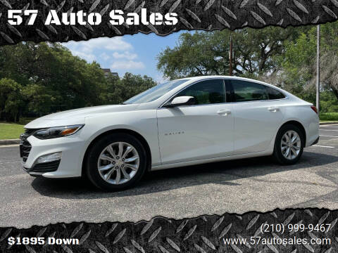 2020 Chevrolet Malibu for sale at 57 Auto Sales in San Antonio TX