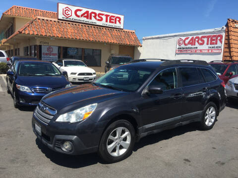 2013 Subaru Outback for sale at CARSTER in Huntington Beach CA