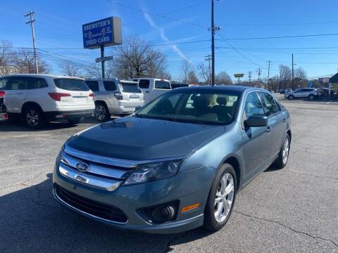 2012 Ford Fusion for sale at Brewster Used Cars in Anderson SC