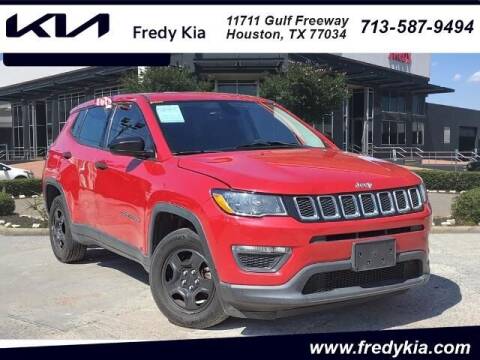 2018 Jeep Compass for sale at FREDY KIA USED CARS in Houston TX
