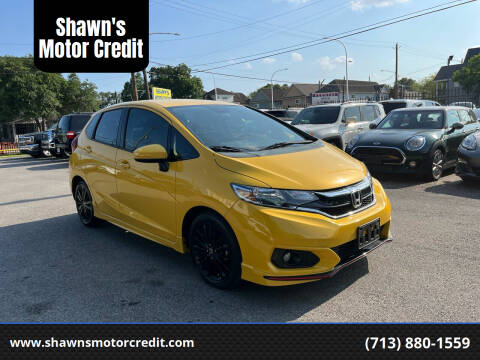 2018 Honda Fit for sale at Shawn's Motor Credit in Houston TX
