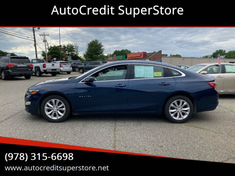 2020 Chevrolet Malibu for sale at AutoCredit SuperStore in Lowell MA