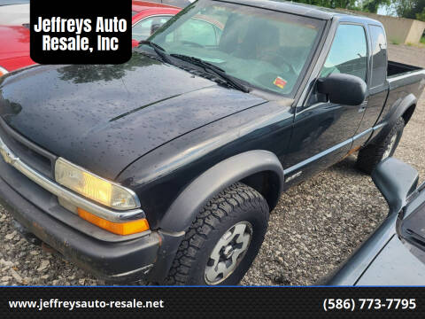 2003 Chevrolet S-10 for sale at Jeffreys Auto Resale, Inc in Clinton Township MI