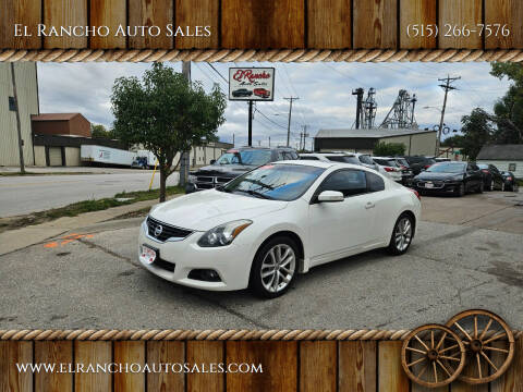 2012 Nissan Altima for sale at El Rancho Auto Sales in Des Moines IA