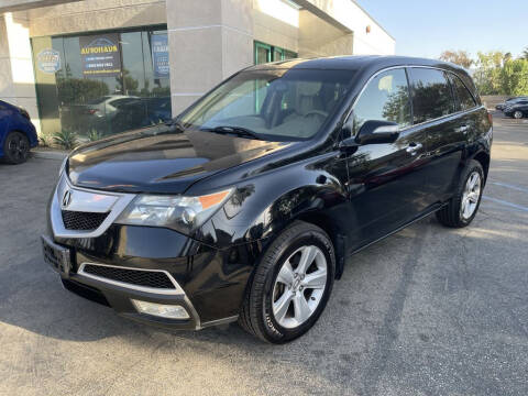 2010 Acura MDX for sale at AutoHaus in Loma Linda CA