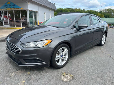 2018 Ford Fusion for sale at Auto Smart Charlotte in Charlotte NC