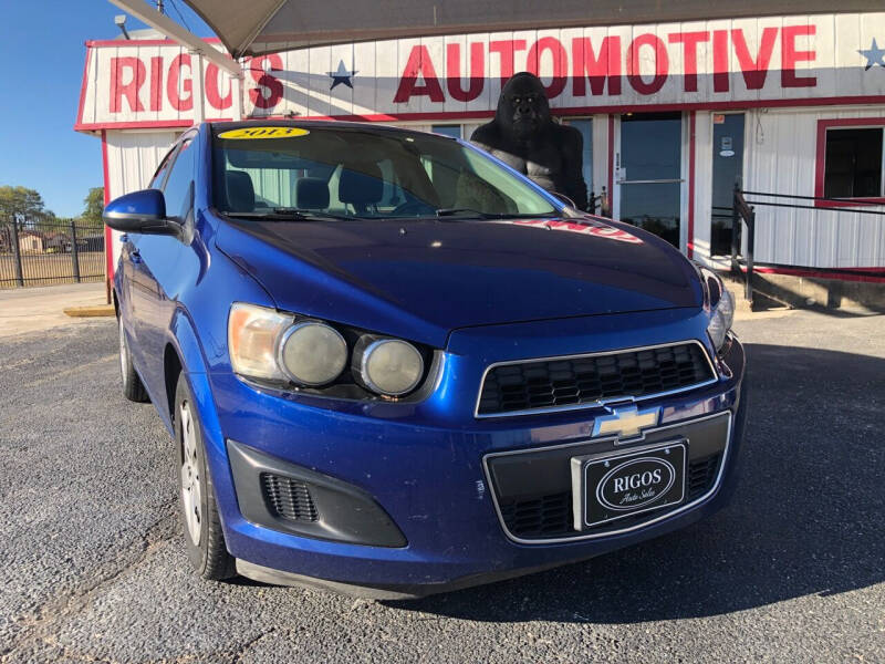 2013 Chevrolet Sonic for sale at Rigos Auto Sales in San Antonio TX