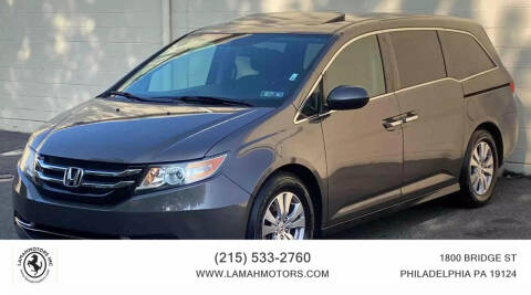 2016 Honda Odyssey for sale at LAMAH MOTORS INC in Philadelphia PA