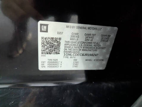 2018 Chevrolet Tahoe Police