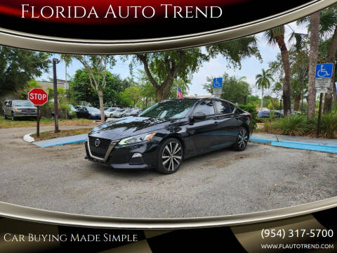 2019 Nissan Altima for sale at Florida Auto Trend in Plantation FL