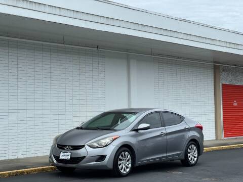 2012 Hyundai Elantra for sale at Skyline Motors Auto Sales in Tacoma WA
