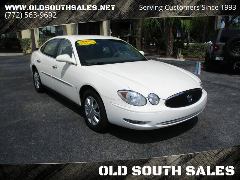 2007 Buick LaCrosse for sale at OLD SOUTH SALES in Vero Beach FL