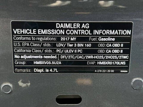 2017 Mercedes-Benz S-Class S 550