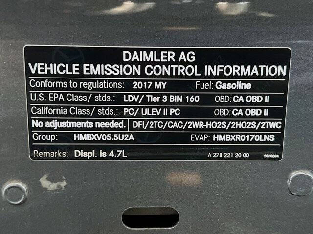 2017 Mercedes-Benz S-Class S 550