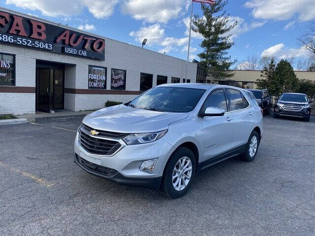 2018 Chevrolet Equinox for sale at FAB Auto Inc in Roseville MI