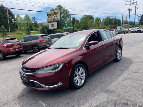 2015 Chrysler 200 for sale at Ricky Rogers Auto Sales in Arden NC