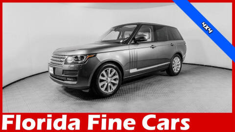 2017 Land Rover Range Rover HSE