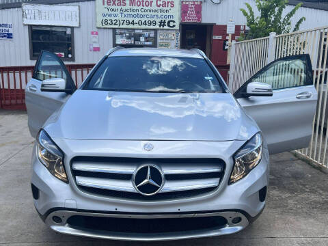 2016 Mercedes-Benz GLA for sale at TEXAS MOTOR CARS in Houston TX