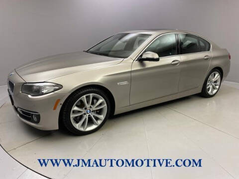 2016 BMW 5 Series for sale at J & M Automotive in Naugatuck CT