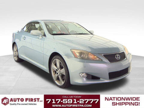 2010 Lexus IS 250C for sale at Auto First in Mechanicsburg PA