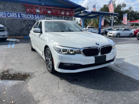 2017 BMW 5 Series for sale at THE SHOWROOM in Miami FL
