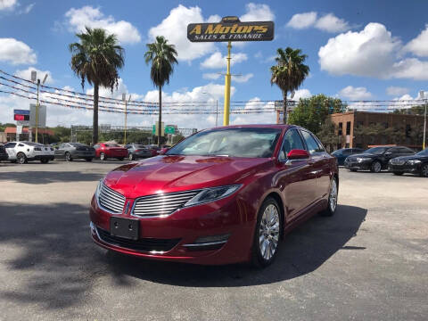 2014 Lincoln MKZ for sale at A MOTORS SALES AND FINANCE in San Antonio TX