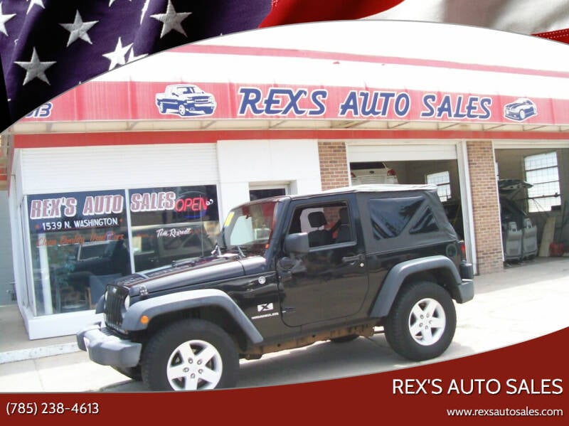 2008 Jeep Wrangler for sale at Rex's Auto Sales in Junction City KS