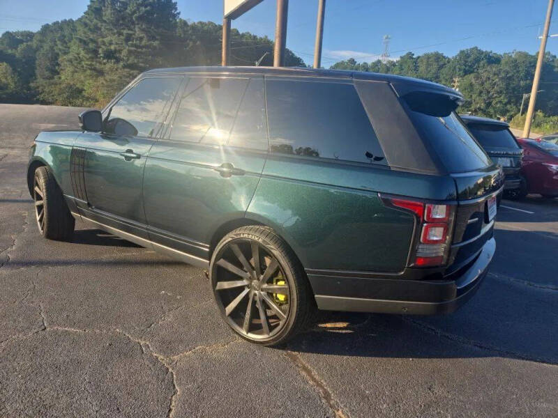 2015 Land Rover Range Rover Supercharged
