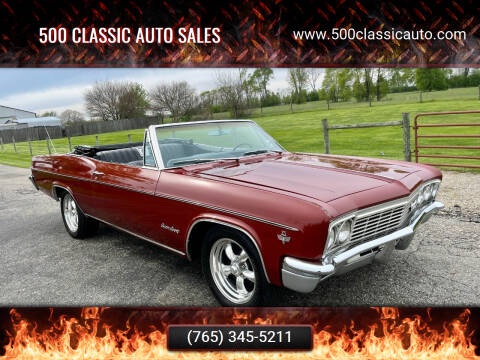 1966 Chevrolet Impala for sale at 500 CLASSIC AUTO SALES in Knightstown IN