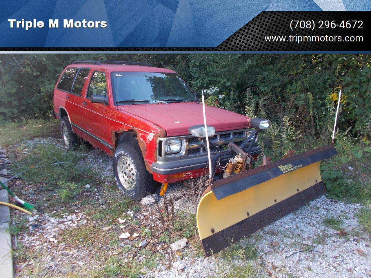 Chevrolet S10 Blazer For Sale In Steger, IL