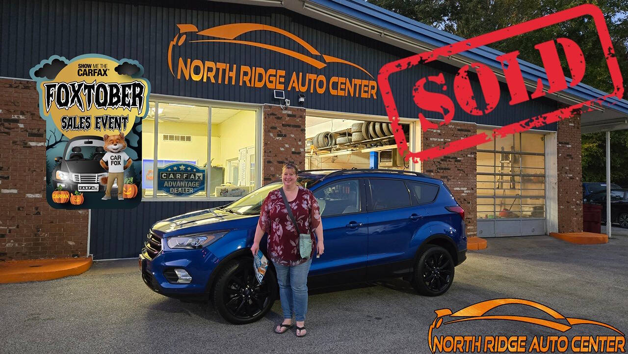 2019 Ford Escape for sale at North Ridge Auto Center LLC in Madison, OH