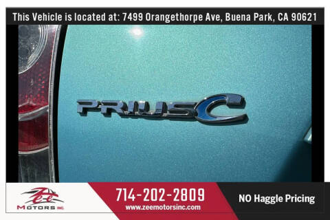 2012 Toyota Prius c